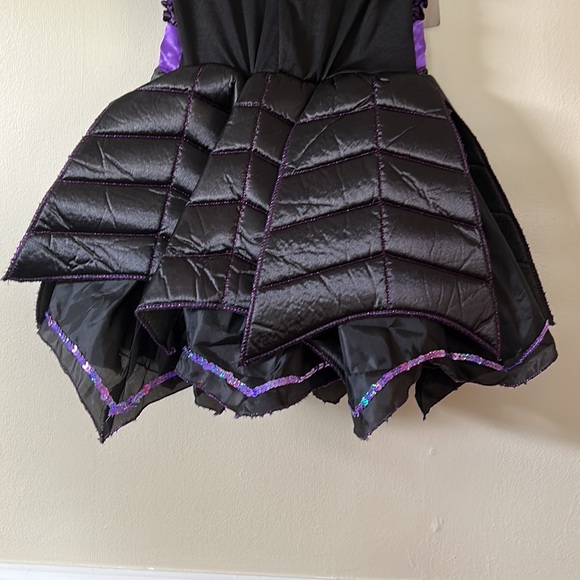 NWT Adorable Spiderella Costume size Girl SM 4-6 Pull over Velcro back closure - Picture 4 of 11